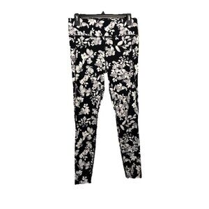 Coolibar UPF 50 Floral Asana High Rise Yoga Leggings Full Length Size Medium